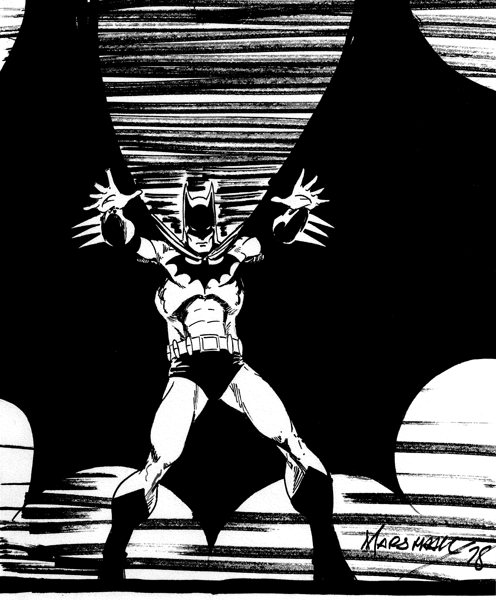 BATMAN BLACK & WHITE #26 : MARSHALL ROGERS MarshallRogersBatman