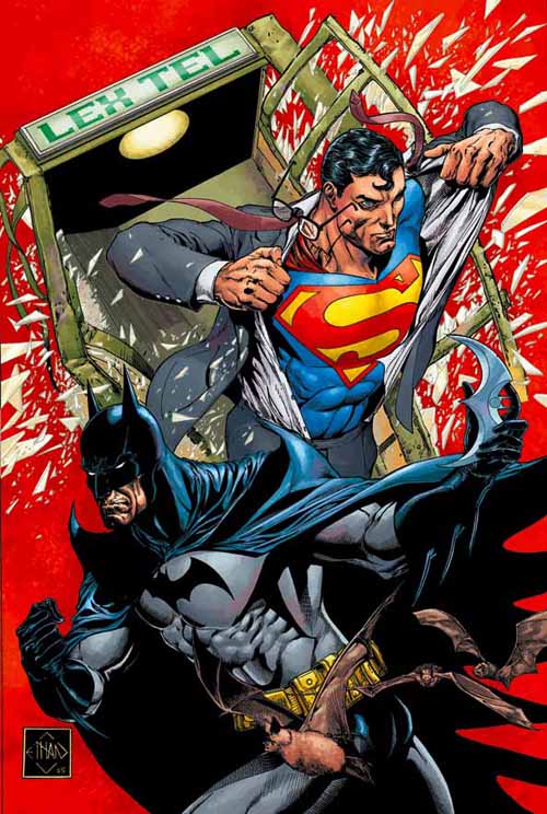 BATMAN BLACK & WHITE #20 : ETHAN VAN SCIVER Supermanbatman50