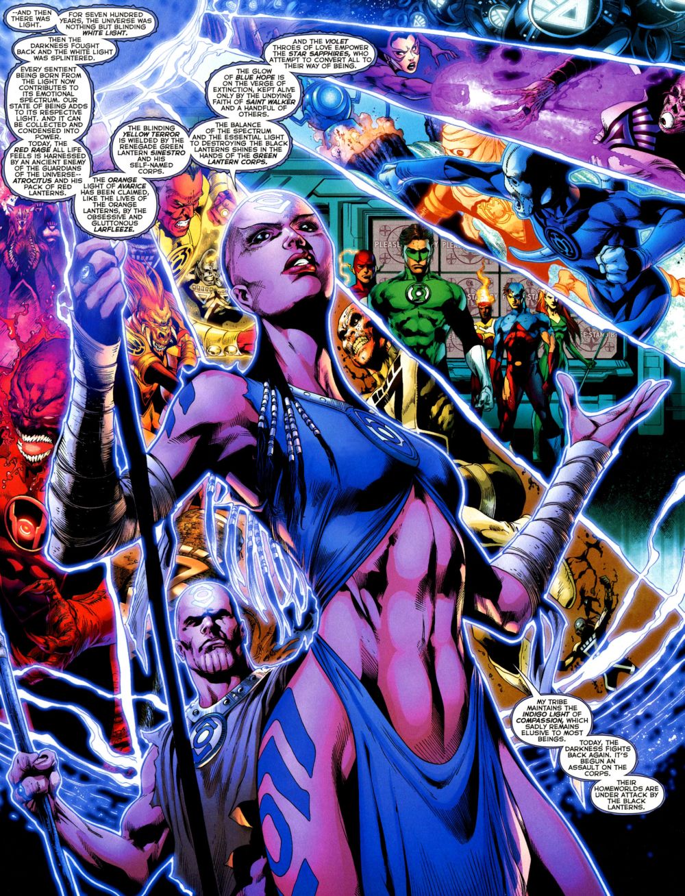 HEROES OF THE DC UNIVERSE: BLACKEST NIGHT: INDIGO-1  1718