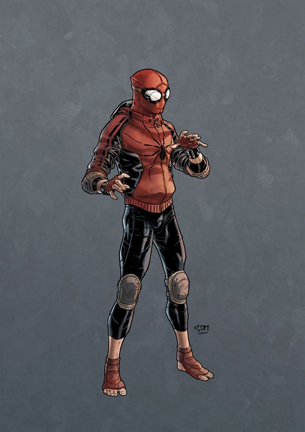 CAPTAIN AMERICA CIVIL WAR  Spider-man_le_costume_du_film_devoile