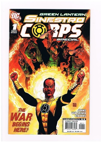 Green Lantern Sinestro Corps Special  #1 par Tom DERENICK COMICS_US_VARIANT_2_GREEN_LANTERN_SINESTRO_CORPS_SPECIAL__1