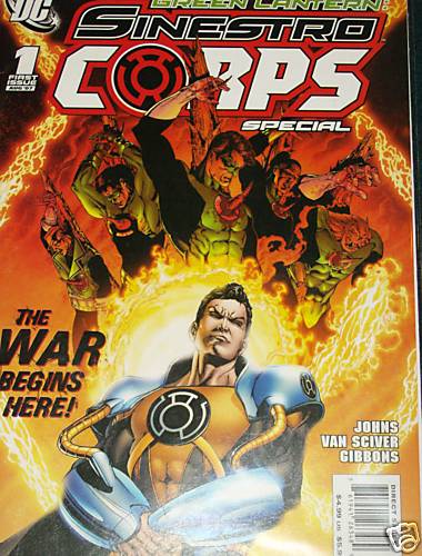 Green Lantern Sinestro Corps Special  #1 par Tom DERENICK COMICS_US_VARIANT_GREEN_LANTERN_SINESTRO_CORPS_SPECIAL__1