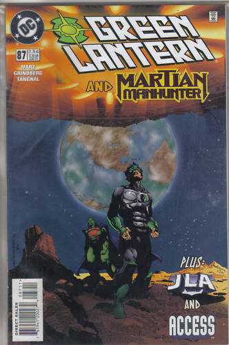 GREEN LANTERN #87 PAR TOM GRINDBERG EN JUIN 97 GREEN_LANTERN__87