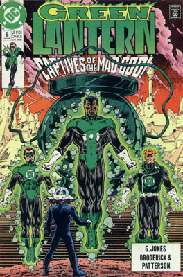 GREEN LANTERN #6 GUY GARDNER PAR PAT BRODERICK EN NOVEMBRE 90 Green_lantern__6_comics_us