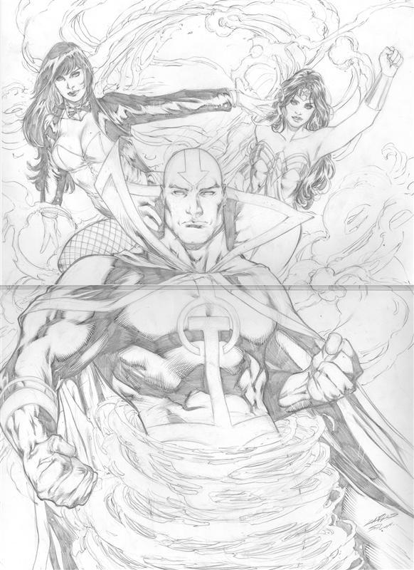 GREEN GALLERY - Page 5 ZATANNA_RED_TORNADO_PRINCESS_DIANA_par_CARLOS_SILVA_COMICONART