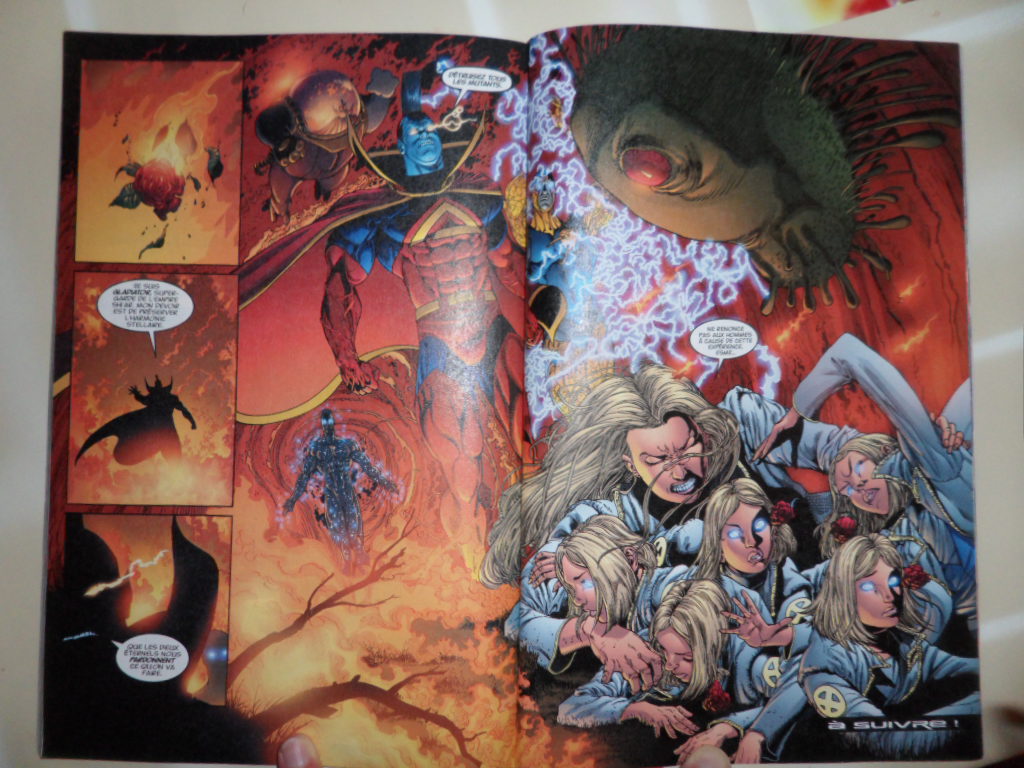 NEW X-MEN #123 p.21 & 22  par Ethan VanSciver & Scott Hanna 2-x-men_123