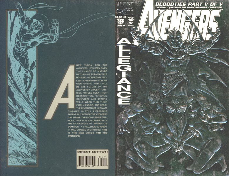 AVENGERS Vol1 #369 p.44 par Steve Epting & Tom Palmer en décembre 1993 AVENGERS__369