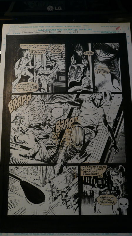 Punisher War Journal Issue#34 pg 21 Dessin : Ron Wagner / Encrage : Jimmy Palmiotti Punisher_War_Journal_Issue_34_pg_21