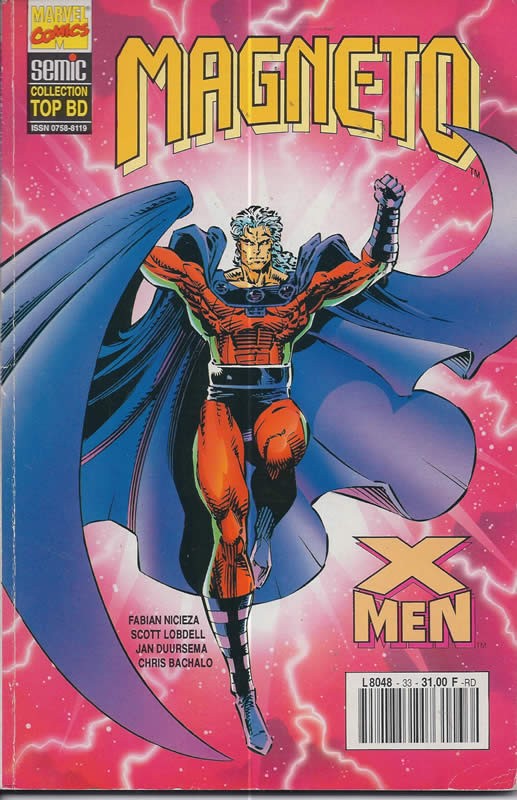 X-MEN UNLIMITED #2 DOUBLE SPLASH MAGNETO PAR JAN DUURSEMA ET WILLIAMS KEITHEN SEPTEMBRE 1993 Top_BD__33