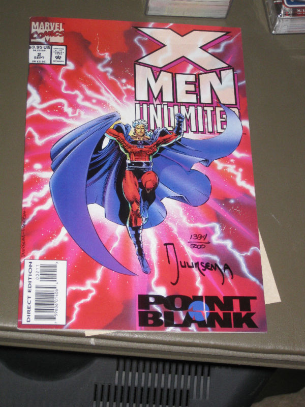 X-MEN UNLIMITED #2 DOUBLE SPLASH MAGNETO PAR JAN DUURSEMA ET WILLIAMS KEITHEN SEPTEMBRE 1993 X-men_Unlimited__2