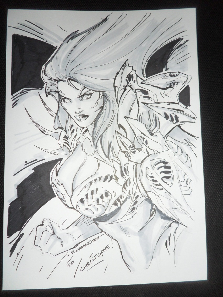 GREEN GALLERY - Page 2 ROMANO_MOLENAAR_SKETCH_WITCHBLADE