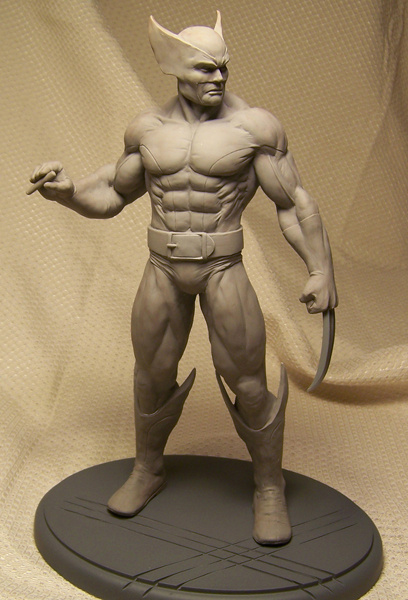 Wolverine statue par Chris Gabrish Gabrish_Wolverine_2