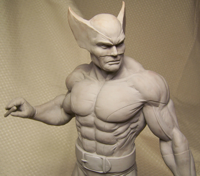 Wolverine statue par Chris Gabrish Gabrish_Wolverine_4