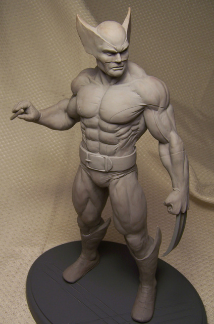 Wolverine statue par Chris Gabrish Gabrish_Wolverine_5