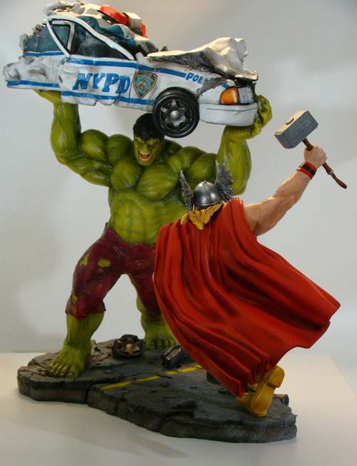 Hulk VS Thor diorama G_7UJQ0KCZ7YO2I3GPKN7SAYQ1LD