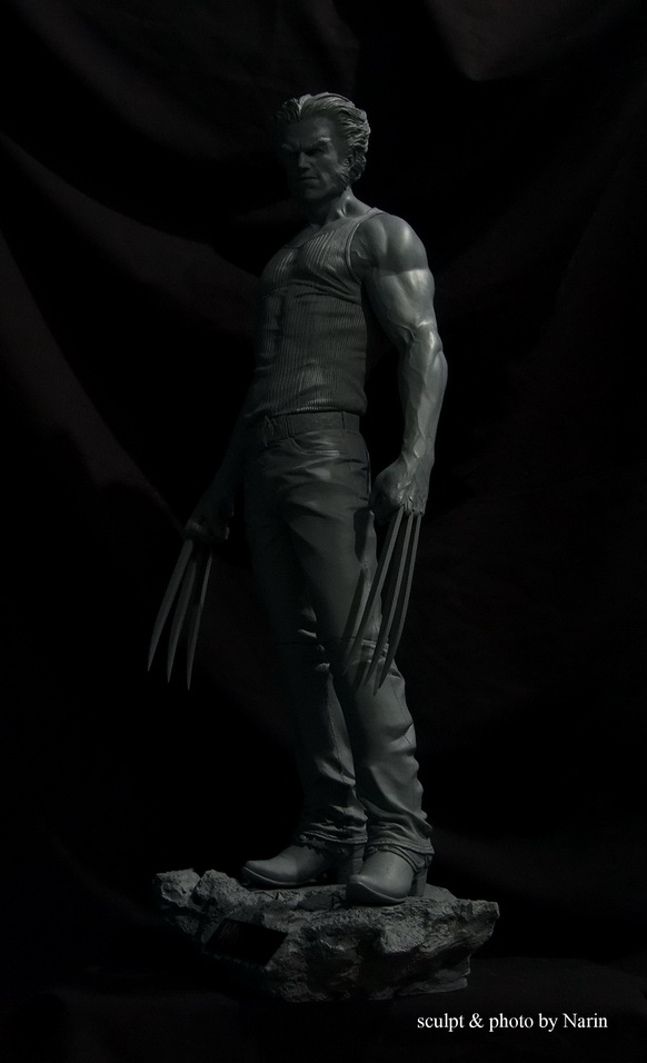 Statue Wolverine 1/4 par Narin Logan2_resize