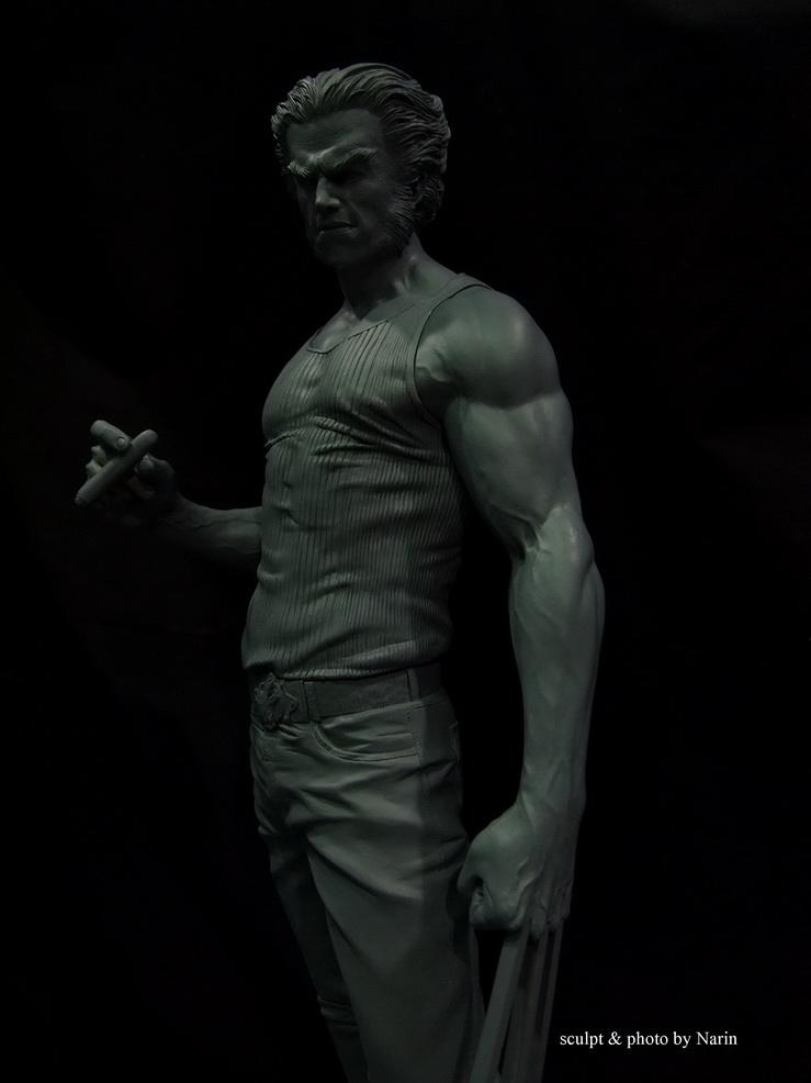 Statue Wolverine 1/4 par Narin Logan6_resize