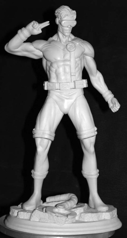 Cyclope version Jim Lee buste ou statue  Oneeyefullfront112911