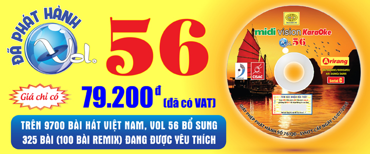 [Fshare] Tổng Hợp DVD Karaoke Arirang File ISO Cập Nhật Thường Xuyên Banner1