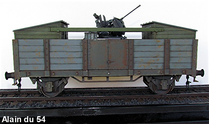 German railway Gondola Flak 2cm 1/35 conversion IMG_5163a