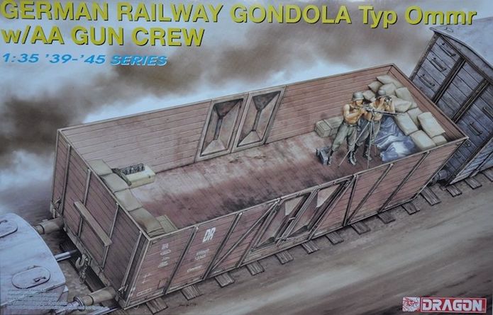 German Railway Gondola Typ Ommr 1/35 Dragon 1