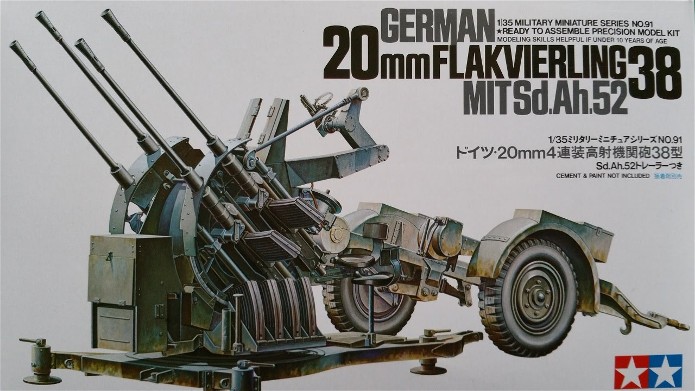 Plateforme ferroviaire allemande équipée de 2 Flak Vierling 20 mm - 1/35 - FINI Flak%20vierling