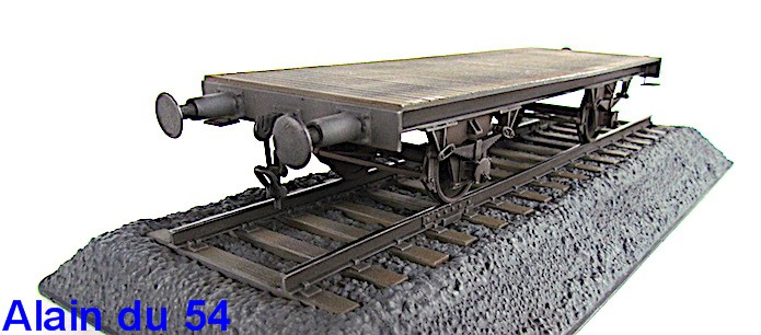 Wagon plat Deutsche Reichbahn - Ironside - 1/35 - FINI IMG_1940