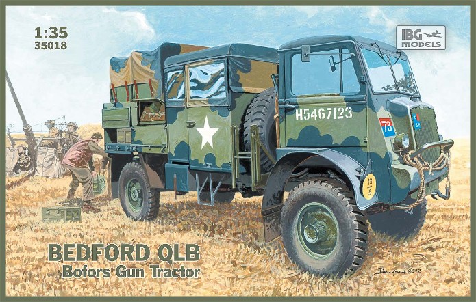 BEDFORD QLB Bofors Gun Tractor 1/35 IBG Models  FINI 35018