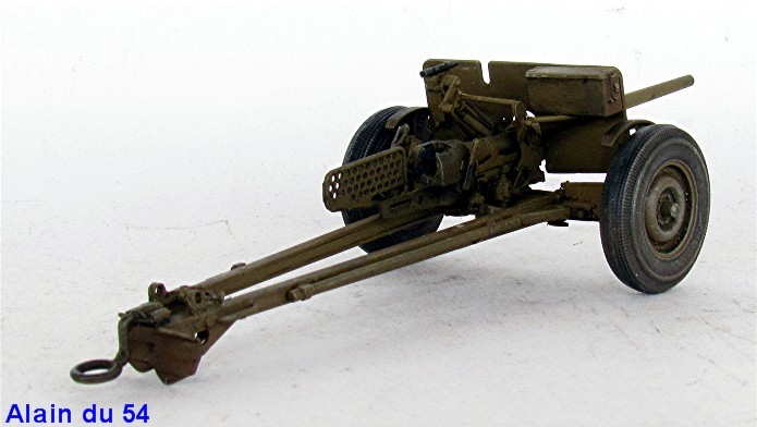 WWII US Army M3A1 37mm anti-tank gun 1/35 Bronco IMG_7804