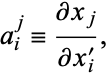 covariant tensor NumberedEquation5