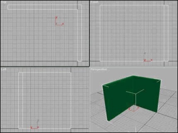 طريقة عمل غرفة وضوء شمس يسقط من النافذة علي الارض بالماكس 3D Studio Max Max17.12