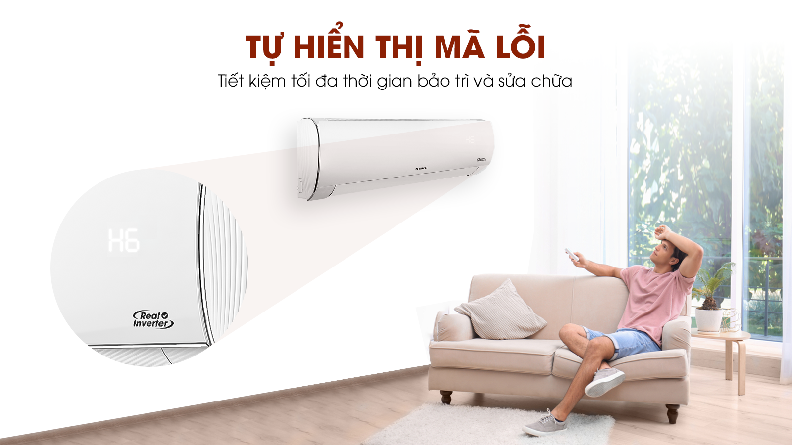 Điện tử, điện lạnh: Nên chọn lắp Máy lạnh treo tường GREE dòng thường hay dòn May-lanh-treo-tuong-GREE-Inverter-6