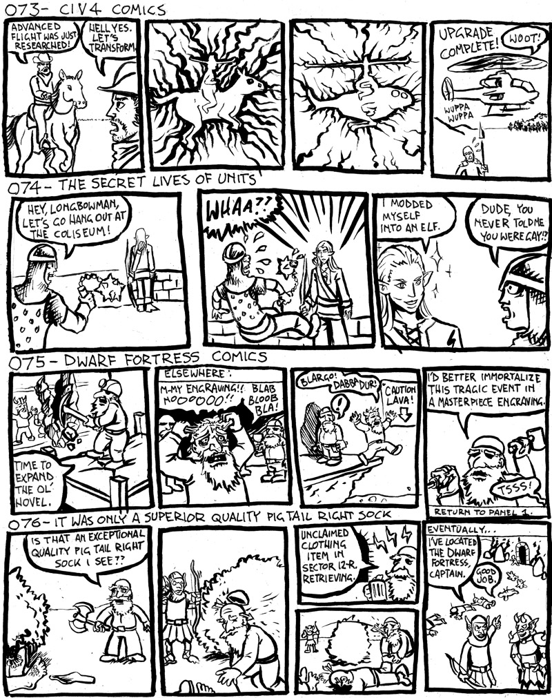 Dwarf Fortress Komiksy, stripi, kreslené vtipy Bad073