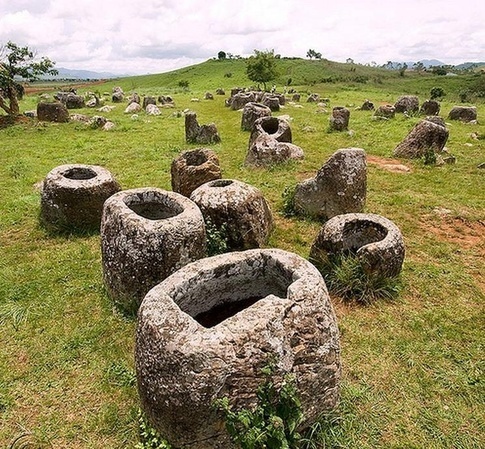 Hundreds of Ancient "Giant Jars" Found In Laos? Befd153449bf1db35ab70dd2de1ccac1
