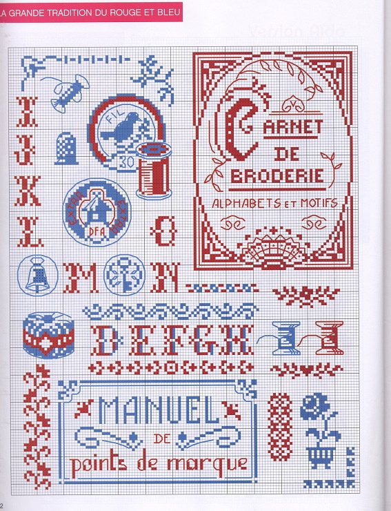 Carnet de broderie Ab3253e8ca68596f56dd2dd4a8bffd2b