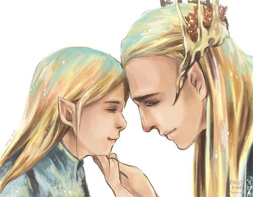 Thranduil and Legolas  C140b6e9db8cadbea22f8e1fecca22dc