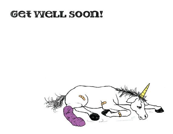 GET WELL SOON TO OUR FAVE UNICORN!! Cff18d91841f05694e94682bd23d83b0