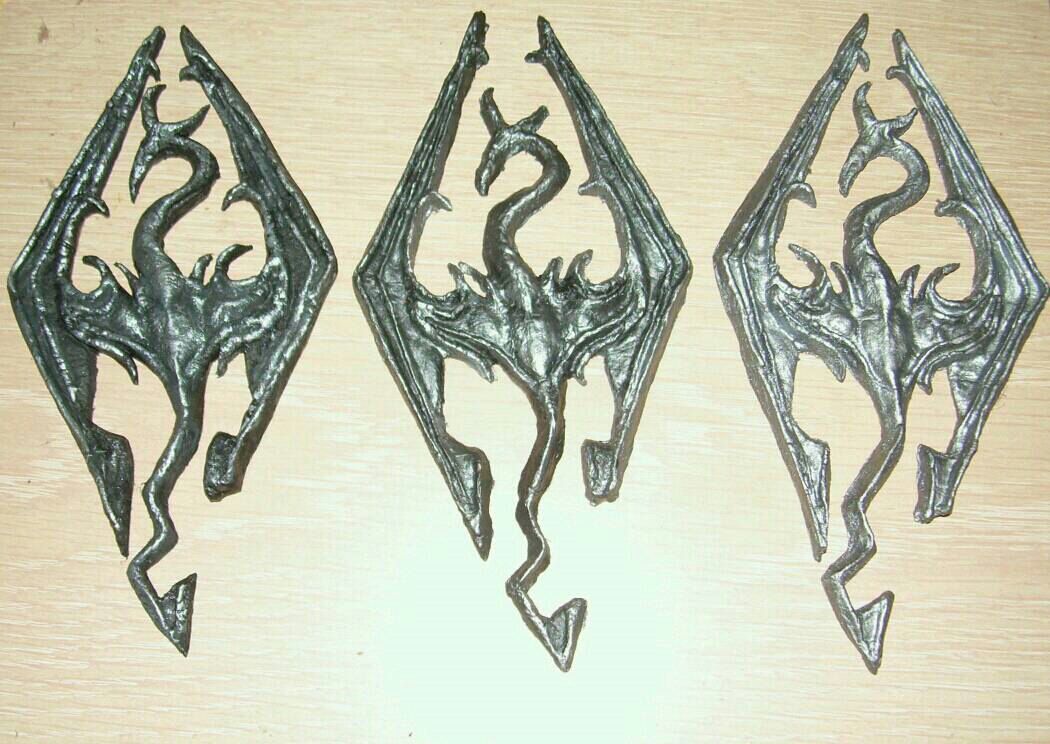 Logo di Skyrim in pasta di mais 5534adb3e1eb5bd50c500d5f516a2581