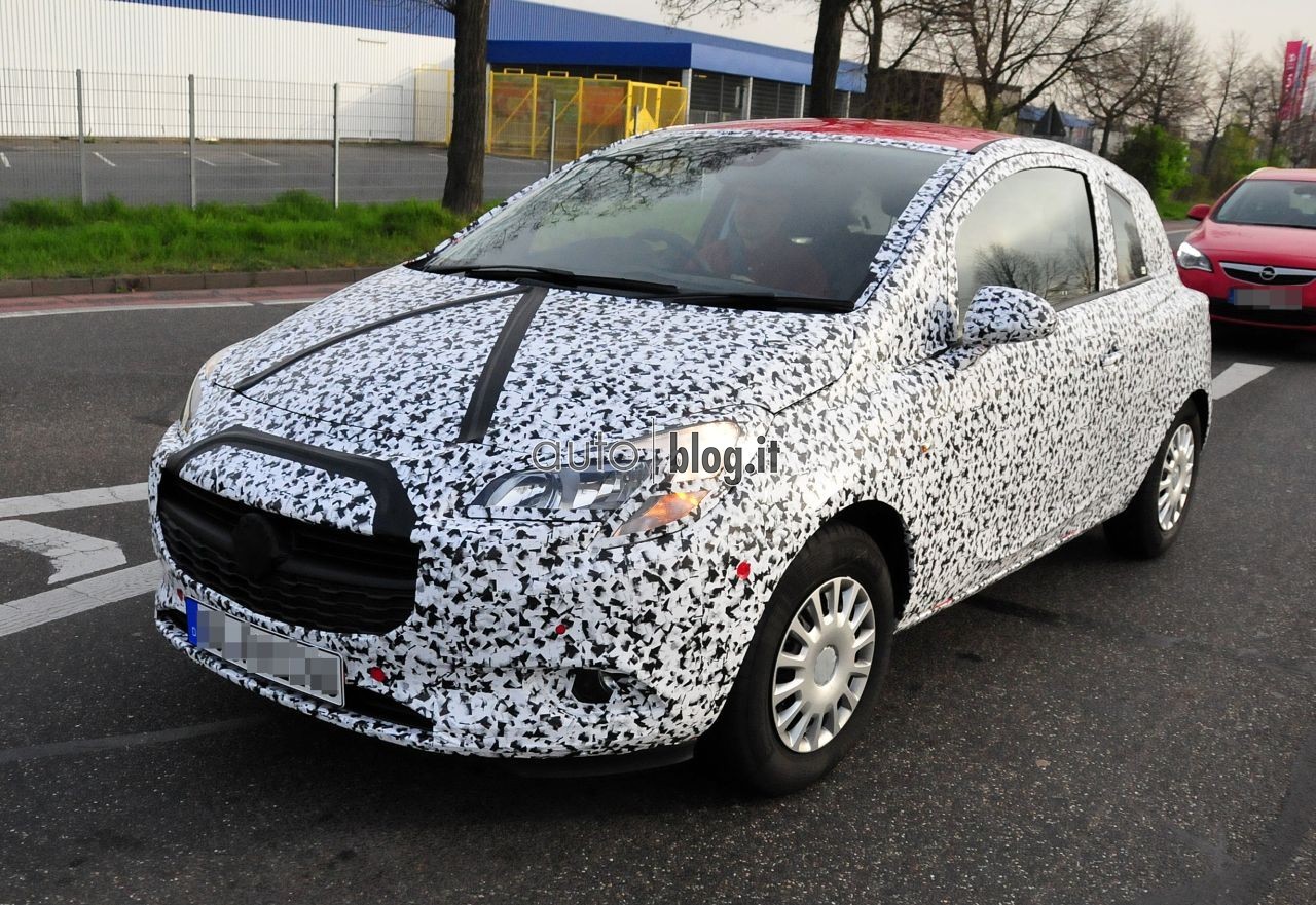 2014 - [Opel] Corsa IV [E] - Page 16 Spyshots-2015-opel-corsa-02