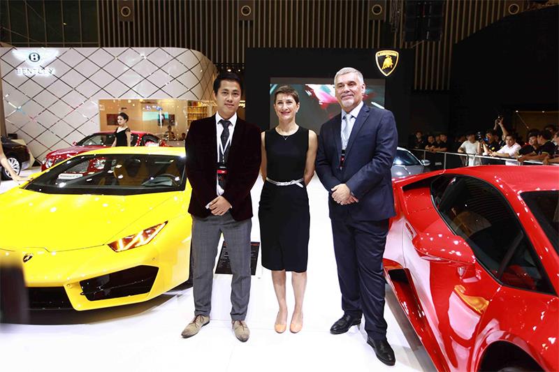 Huracan LP 580-2 gây sốt tại triển lãm Ô tô Quốc tế Việt Nam Lambo11