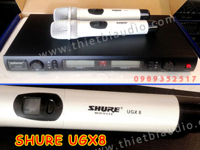 Micro Không Dây - Micro Không Dây - Wireless 5140877shure_ugx8_khong_day