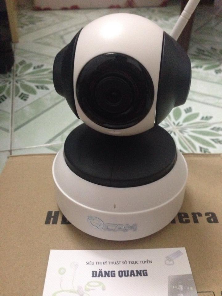 Đồng hồ camera nguỵ trang, camera IP Qcam giám sát, móc khoá camera giá rẻ Qcam1