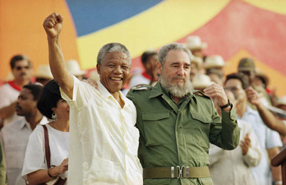 Ha muerto Fidel Castro. Fidel-y-Mandela