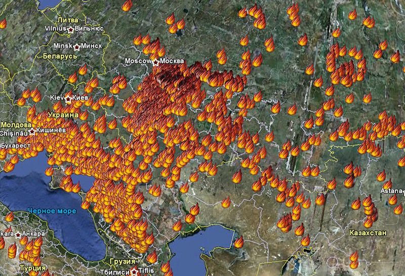 risques nucléaires suite aux incendies en Russie  3