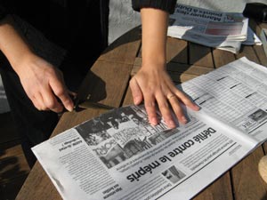 Des pots à faire soi même en papier journal Paper-potter-2