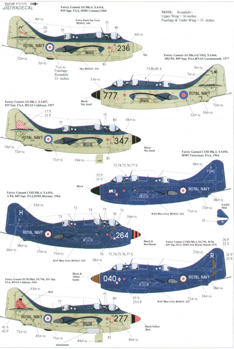 Fairey Gannet ASW, Classic Airframes 1/48 X72070