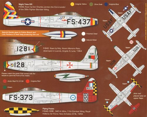 REPUBLIC F -84 THUNDERJET Paul Coudeyrette - F84E Thunderjet   Hobby Boss 1/32 (modifs apportées) - Page 2 ZTZ32045