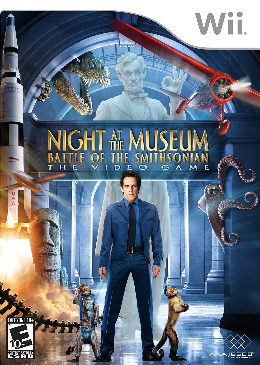 Night at the Museum （2006，2009，2014） 博物馆奇妙夜 - In Memory of Robin Williams Night-at-the-Museum-2_Wii_US_ESRB