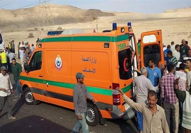 إصابة 6 أشخاص نتيجة سقوط أتوبيس من أعلى كوبري السلام 2017_4_24_10_21_32_380