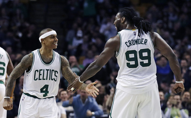 Al Horford, Jae Crowder think Boston Celtics haven't peaked yet -- why they might be right 22482089-mmmain